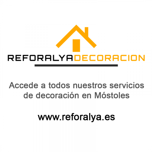 Logotipo con enlace a web Reforalya decoración